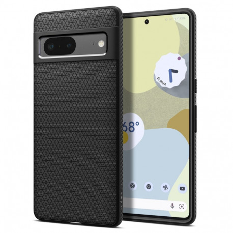 Kaitseümbris Liquid Air, Google Pixel 7, must, Spigen