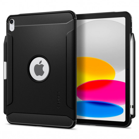 Kaitseümbris Rugged Armor, Apple iPad 11" (2025, A16) / iPad 10.9" (2022), must, Spigen