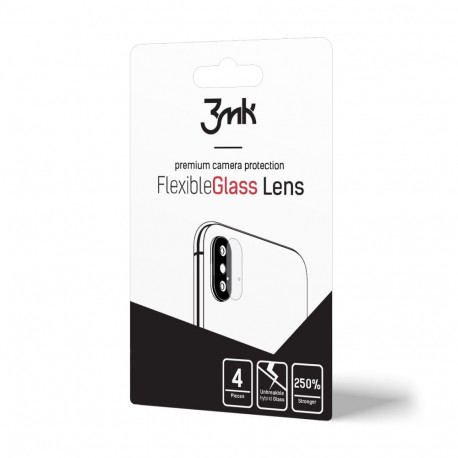 Tagakaamera õhuke kaitseklaas FlexibleGlass Lens, Apple iPhone 11, komplektis 4tk, 3mk