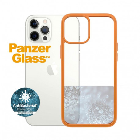 Kaitseümbris ClearCase, Apple iPhone 12 Pro Max, oranž / läbipaistev, PanzerGlass