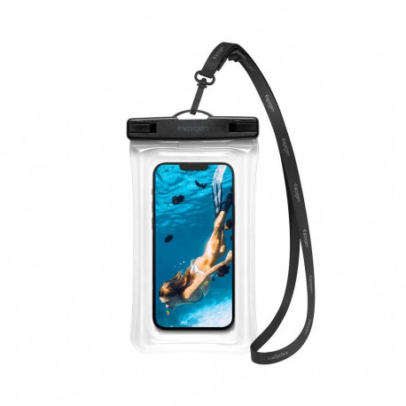 Veekindel kott kuni 6.9" telefonile, hõljuv, läbipaistev, IPX8, A610, Spigen