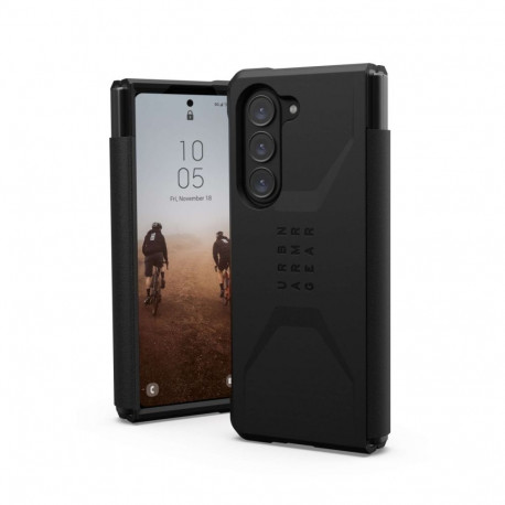 Kaitseümbris Civilian, Samsung Galaxy Z Fold5, must, Urban Armor Gear (UAG)