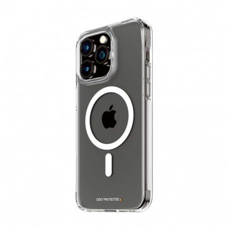 Kaitseümbris HardCase MagSafe D3O, Apple iPhone 15 Pro Max, läbipaistev, PanzerGlass