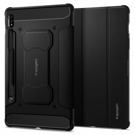 Kaitsekaaned Rugged Armor Pro, Samsung Galaxy Tab S8 / Tab S7, must, Spigen