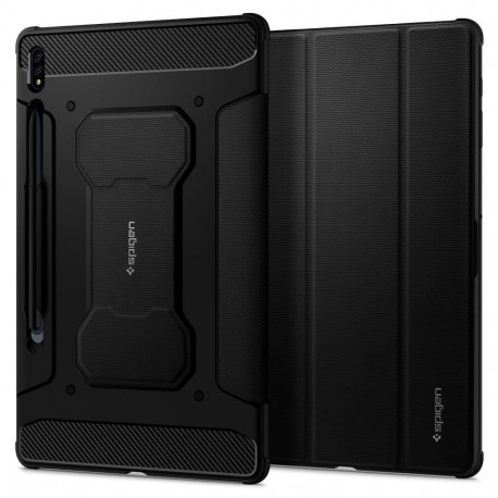 Kaitsekaaned Rugged Armor Pro, Samsung Galaxy Tab S8+ / Tab S7+, must, Spigen