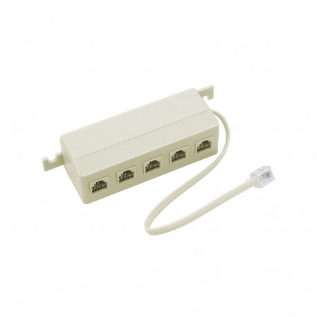 3308# telefonijaotur pistik -5pesa mod 6p4c (10 tk.)