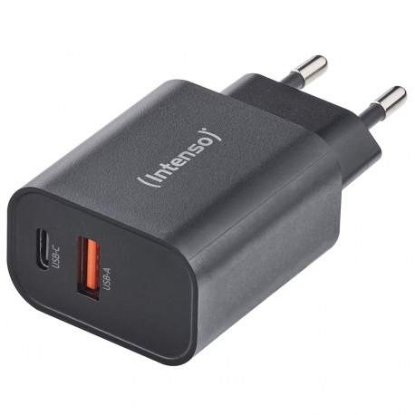 Intenso Power Adapter W30AC 1x USB-A 1x USB-C 30W must