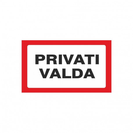 kleebis eravaldus 170x100mm