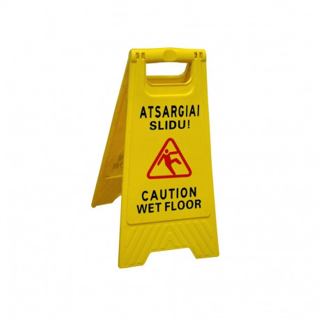 CAUTION WET FLOOR