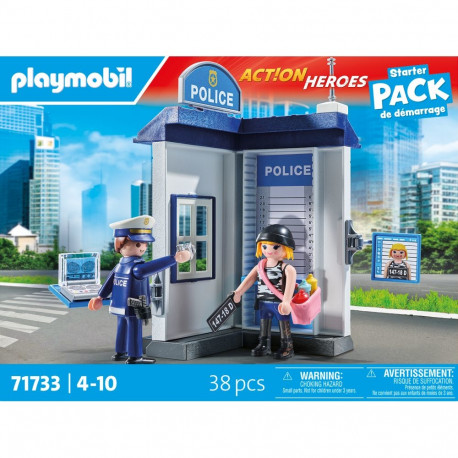 PLAYMOBIL Starter Pack Police Room