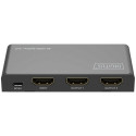 Digitus 4K HDMI Splitter, 1x2 (black, with downscaler)