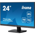 iiyama ProLite XU2493HSU-B7, LED monitor - 23.8 - black (matt), FullHD, IPS, Adaptive-Sync, 100Hz pa