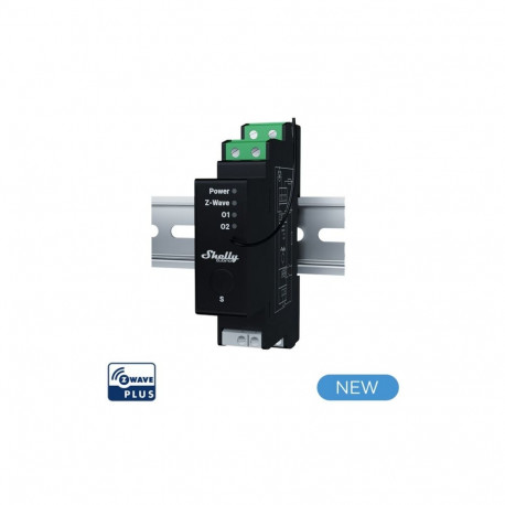 Shelly Wave Pro Shutter blind/shutter accessory Shutter control Black