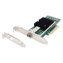 single fiber port SFP+ PCI Express card