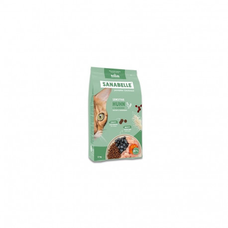 BOSCH kuiv kassitoit Sanabelle Sensitive kanalihaga, 2kg