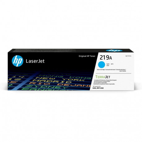 HP 219A Cyan LaserJet Toner Cartridge