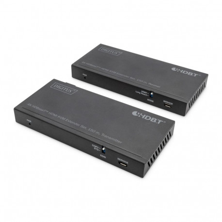 Digitus 4K HDBaseT™ 2.0 HDMI KVM extender set, 150 m