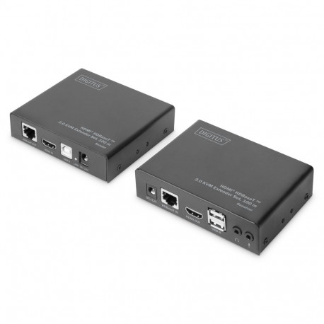 Digitus 4K HDMI HDBaseT™ 2.0 KVM pikendikomplekt, 100 m