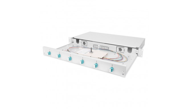 Digitus Fiber Optic Splice Box, Equipped, LC, OM3