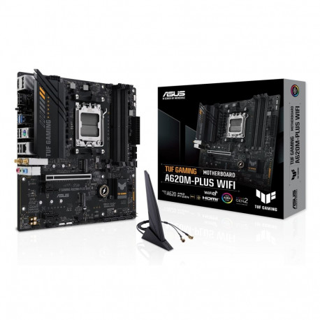 ASUS emaplaat TUF GAMING A620M-PLUS WIFI AMD A620 Socket AM5 micro ATX