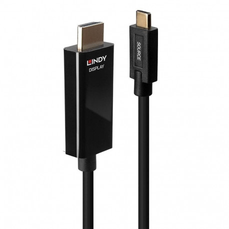 Lindy kaabel USB Type-C–HDMI 4K60 10m