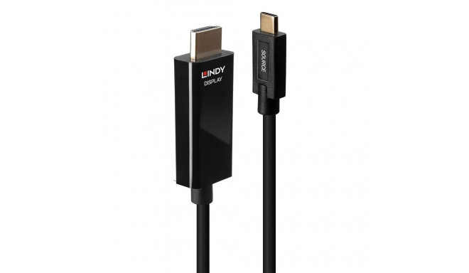 Lindy kaabel USB Type-C–HDMI 4K60 10m
