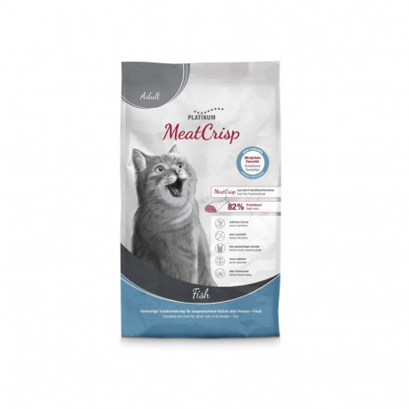 PLATINUM MeatCrisp Adult Fish - dry cat food - 1,5kg
