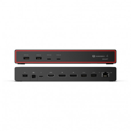 Lenovo ThinkPad Thunderbolt 4 Smart Dock Gen2 7500 juhtmega must dokk