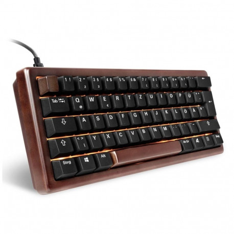 Sharkoon 100068100 kontoriklahvistik USB QWERTZ saksa puidust