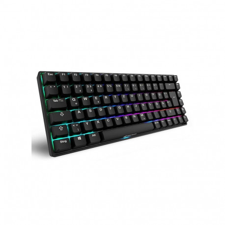 Sharkoon SGK50 S3 mänguklaviatuur USB QWERTZ saksa must