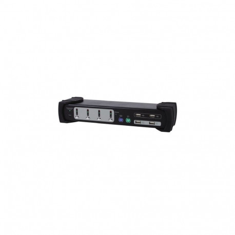 Equip Dual Monitor 4-Port Combo KVM Switch