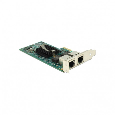 Delock PCIe Card 2x Gigabit LAN Network Adapter