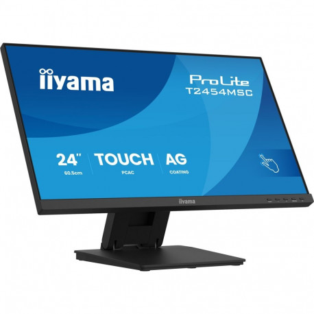 iiyama ProLite T2454MSC-B3AG computer monitor 60.5 cm (23.8") 1920 x 1080 pixels Full HD LED Touchsc