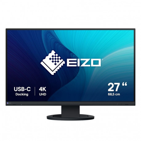 EIZO FlexScan EV2740S-BK computer monitor 68.6 cm (27") 3840 x 2160 pixels 4K Ultra HD LCD Black