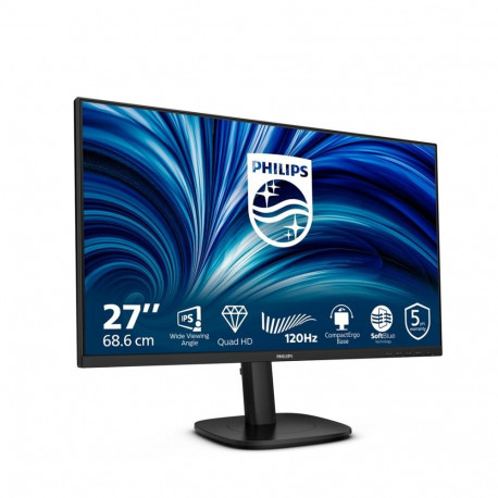 Philips 27B2N3500J/00 arvutimonitor 68,6 cm (27") 2560 x 1440 pikslit 2K LCD must