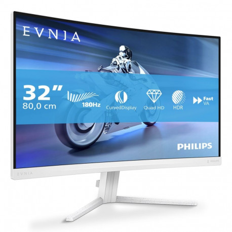 Philips Evnia 5000 32M2C5501/00 arvutimonitor 80 cm (31.5") 2560 x 1440 pikslit Quad HD LCD valge