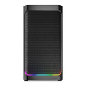 Sharkoon MK4W RGB Strip Micro Tower Black