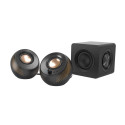 Creative Labs Creative Pebble X Plus kõlarikomplekt 30 W universaalne must 2.1 kanalit Bluetooth