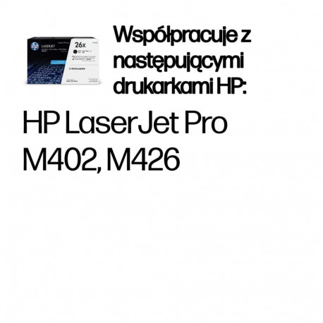 HP LaserJet tonerkassetid 26X 2tk originaalsed kõrge tootlikkusega, must