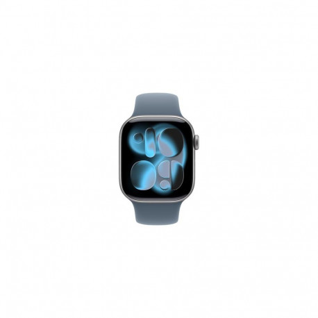 Apple MFGF4ZM/A smart wearable accessory Band Blue Fluoroelastomer