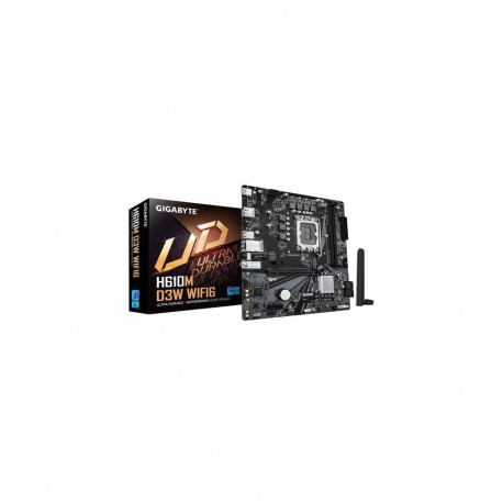 GIGABYTE H610M D3W WIFI6 Motherboard - Supports 14th Gen. Intel Core CPUs, 5+1+1 phases VRM, up to 5