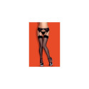Obsessive S800 BLACK L/XL pantyhose/stockings Black, Translucent