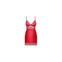 Obsessive Lovica Chemise Red Elastane, Polyamide