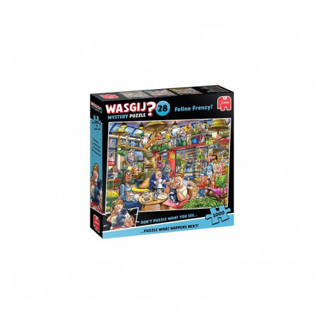 Wasgij Mystery 28 - Feline Frenzy! (1000 pieces)