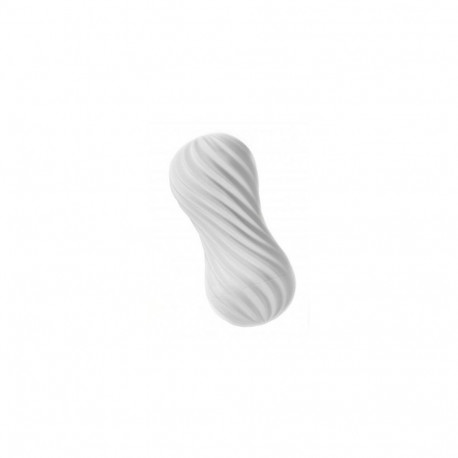 Tenga Flex Silky Pocket masturbator White Elastomer
