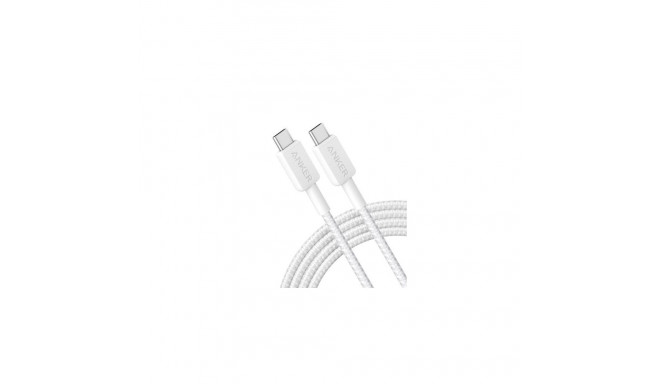 Anker Braided USB-C to USB-C Charging Cable 1.8 m, White