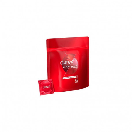Durex Gefühlsecht Classic 40 pc(s) Smooth