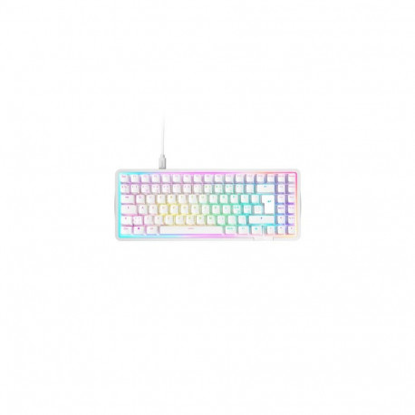 NZXT KB-101NW-DE keyboard Gaming USB German White