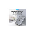 Vention 2-Port HDMI Bi-Direction Switcher Silver