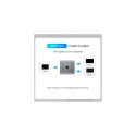 Vention 2-Port HDMI Bi-Direction Switcher Silver